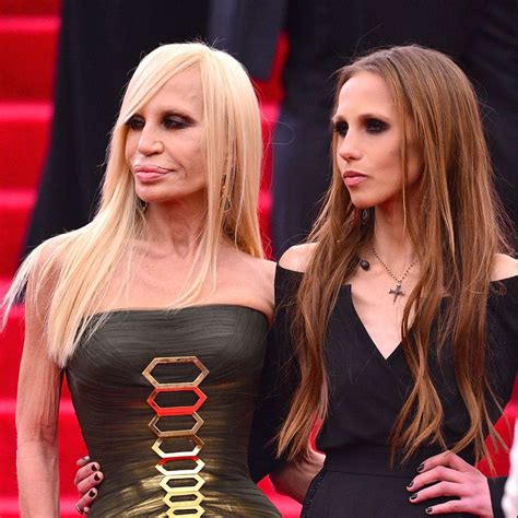 donatella versace daughter dead|allegra versace before and after.